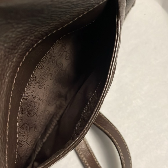 Vintage Michael Kors Handbag, Brown Leather with Dyed Calf Hair in Leopard, Med - Picture 12 of 16